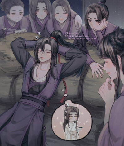 #魔道祖师#
来源twi@zhstntn