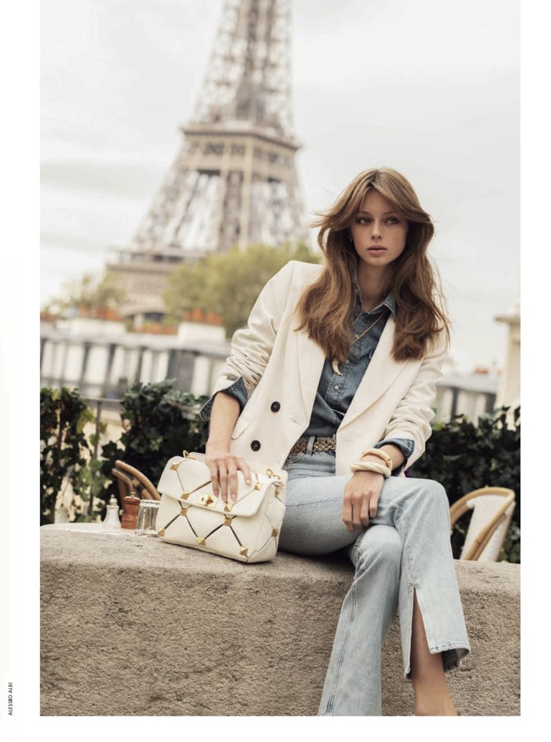 街拍 欧美 博主 时尚 ins