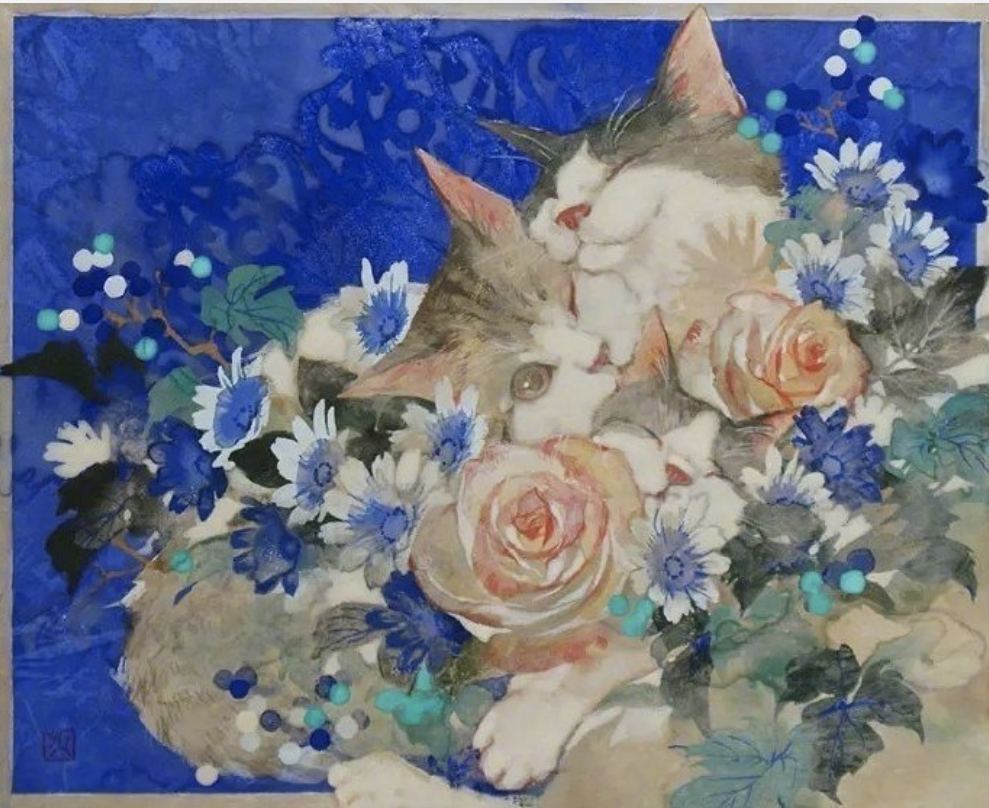 来一组猫咪插画
猫咪/插画/油画/壁纸
礼貌抱图