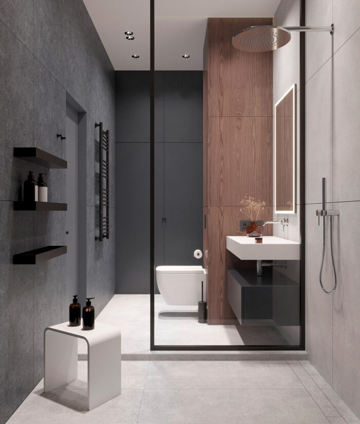 褐色+绿色，别致的现代感! 1居室也高端-2}】作者： Simple Form Interiors - 高清图片，堆糖，美图壁纸兴趣社区