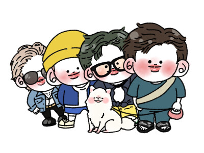 金南俊手绘,搜图不易，留图请点赞，专辑内所有图片均有才阿米所绘，我只是图片搬运工，只留作欣赏