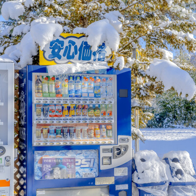 头像 背景图 下雪 日系