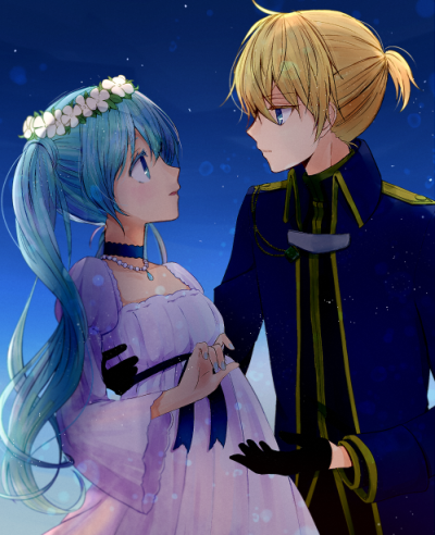 葱蕉，蕉葱，miku，len，镜音连，初音未来