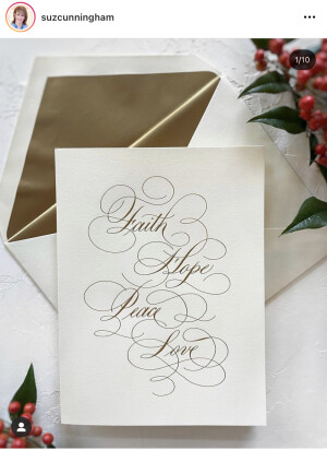 Copperplate 花体英文 Roundhand