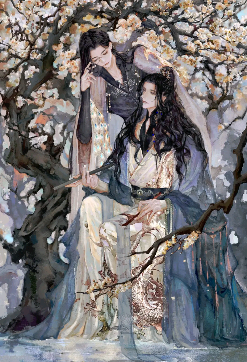 原耽
《将近酒》《杀破狼》《二哈和他的白猫师尊》《判官》《我喜欢你的信息素》/《阿也》《某某》
沈兰舟，师昧，贺朝（只是单人，双人不想打名字）