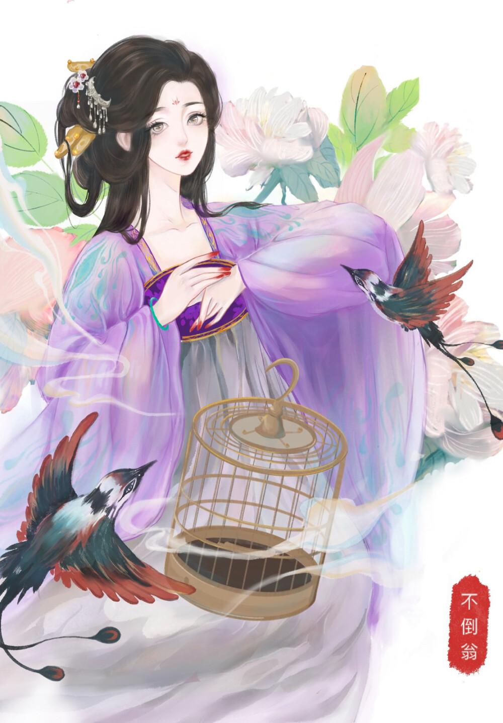 绘师：不倒翁兮兮