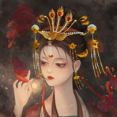 绘师：鬼花花儿