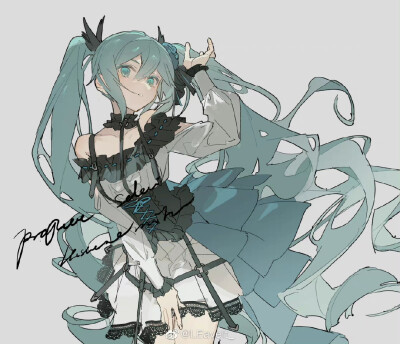 初音未来
画师:LEavelt_（微博）