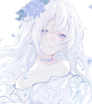 纯洁无暇得令人挪不开眼睛！
插画师Twi :10_io_