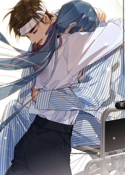 《不健全关系》主Cp 钱错*滕瑞雨
啊！你看这光！你看这影！你看这细腻的表情！我真的吃这种画风实在是好看！