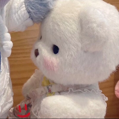 熊玩具情侣头像