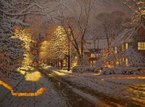 加拿大城市景观画家
理查德·萨沃伊
夜晚雪景
侵权删