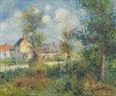 印象派乡郊。作者：Gustave Loiseau ​