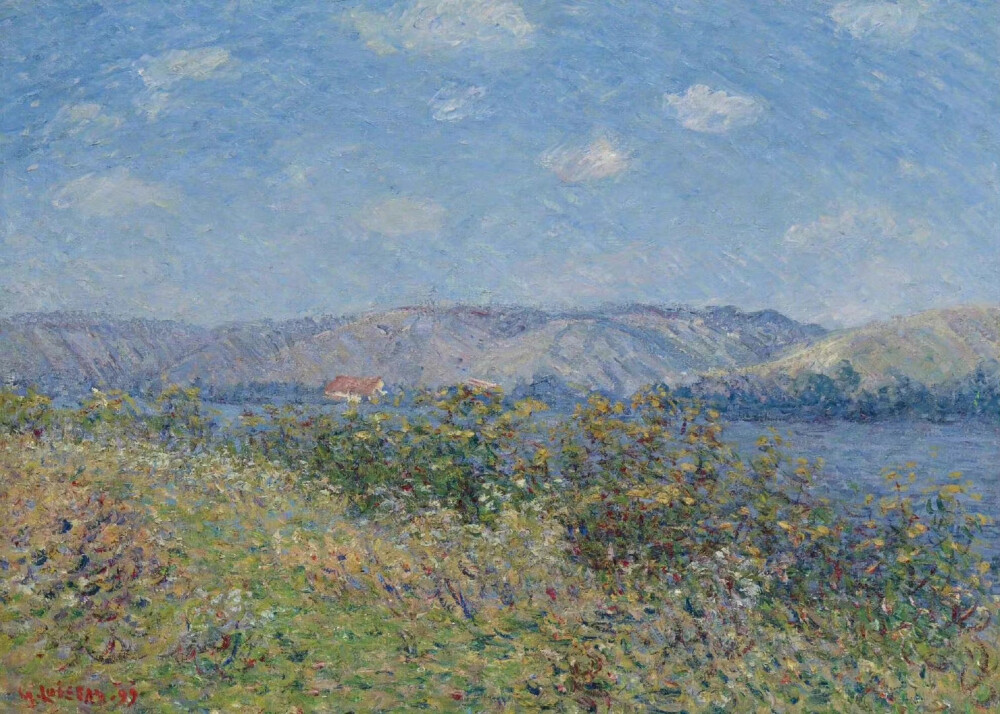 印象派鄉(xiāng)郊。作者：Gustave Loiseau ?