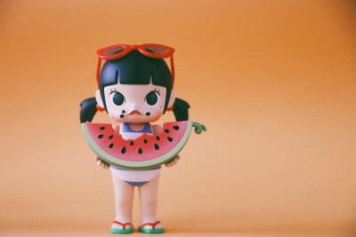 泡泡玛特，玩具摄影，molly