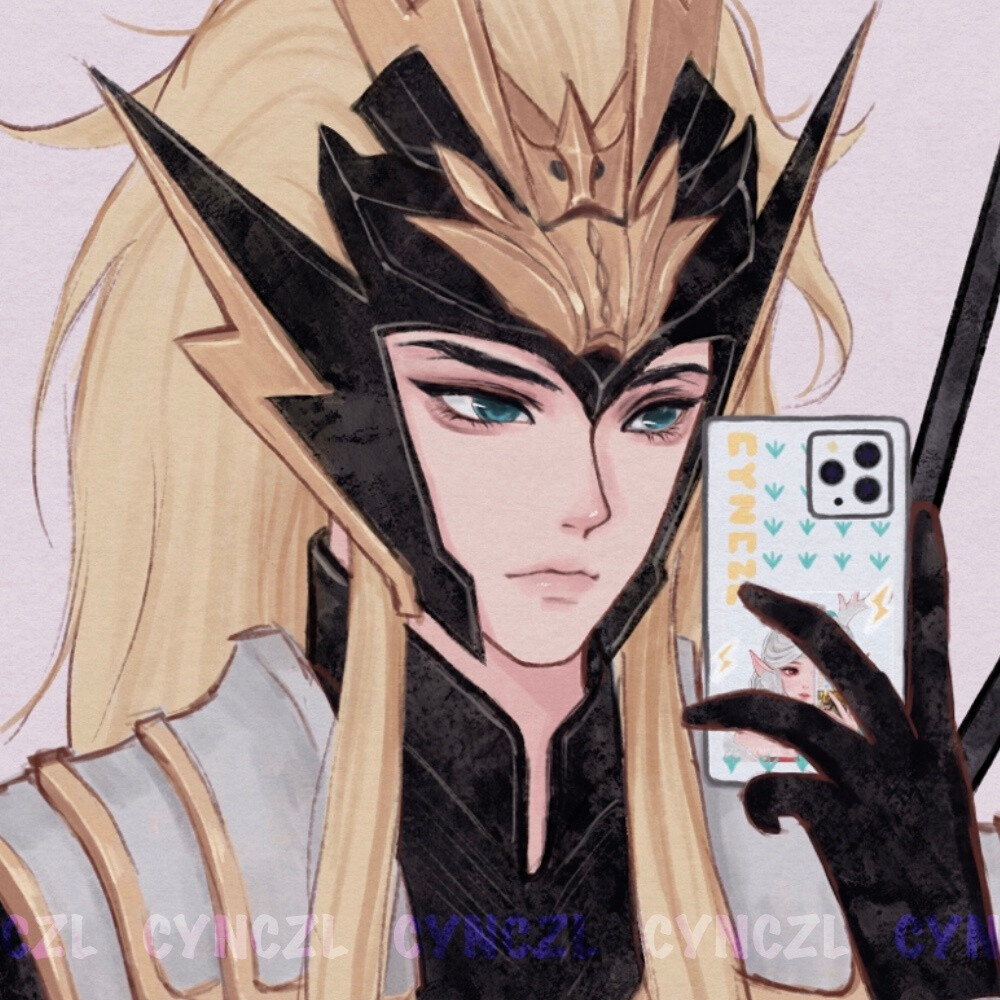 王者头像｜马超·瑶
画师:cynczl
