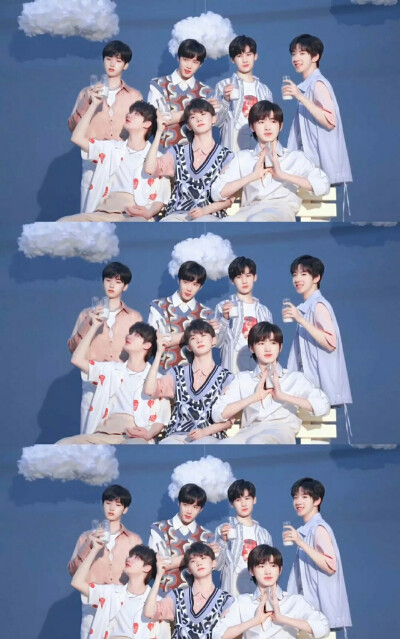 时代少年团两周年快乐！
破天下，定风云，时代少年并肩行！