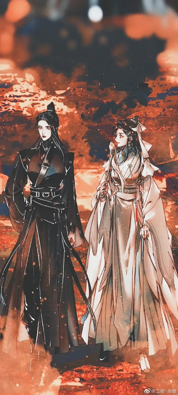天官赐福
黑水 风师