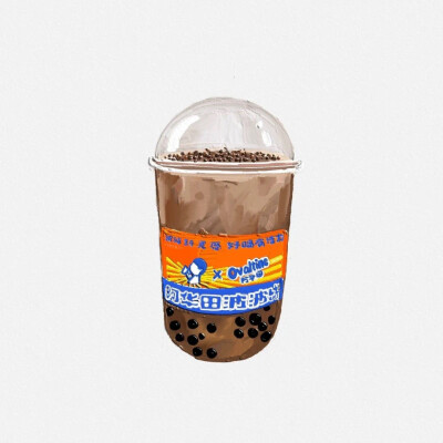 冬天来一杯热乎乎的奶茶吧♥