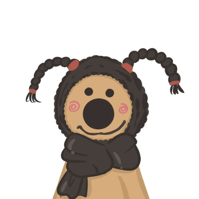 柿子椒熊情侣头像