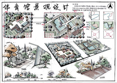 大禹手绘建筑考研