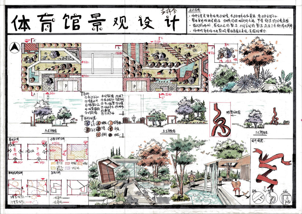 大禹手绘建筑考研