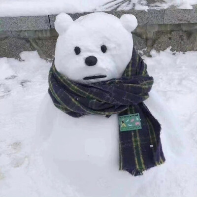 可爱雪人头像