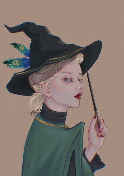 哈利波特｜麦格教授~
画师：hannah咪酱