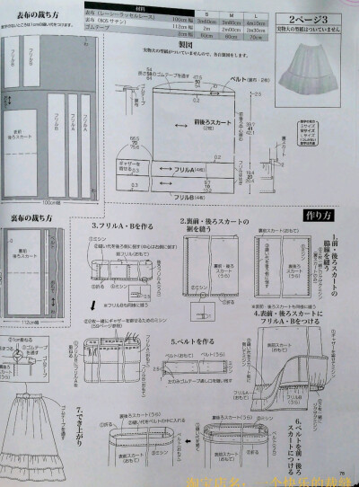 内搭裙(双层花边)——78页[3.]