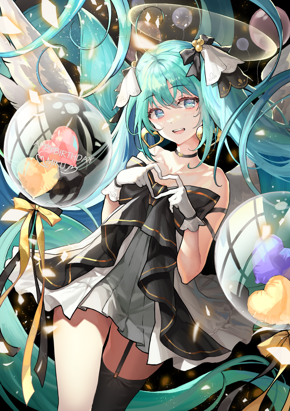 初音未来，miku，VOCALOID，图片来源于pixiv