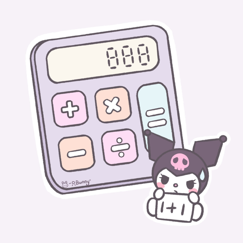 紫色系库洛米图标 第一弹 画师:一只bunny