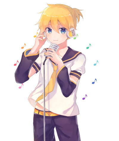 镜音连，len，镜音双子，VOCALOID
图片来源于pixiv