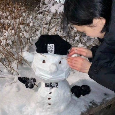 下雪情头