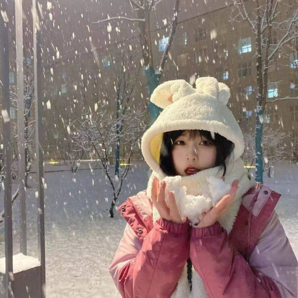 下雪女头