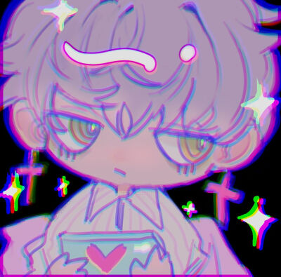 老婆给画的qq人