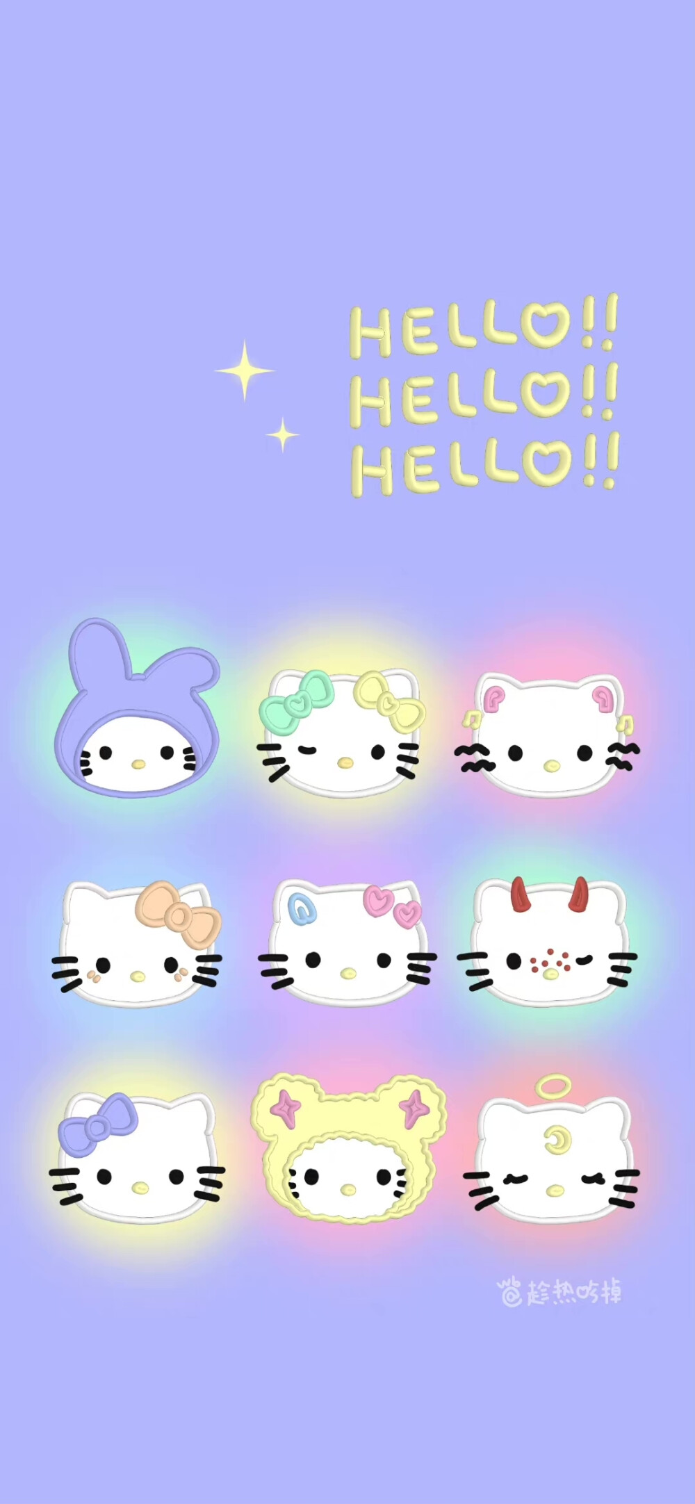 Hello Kitty壁纸 三丽鸥壁纸 聊天背景