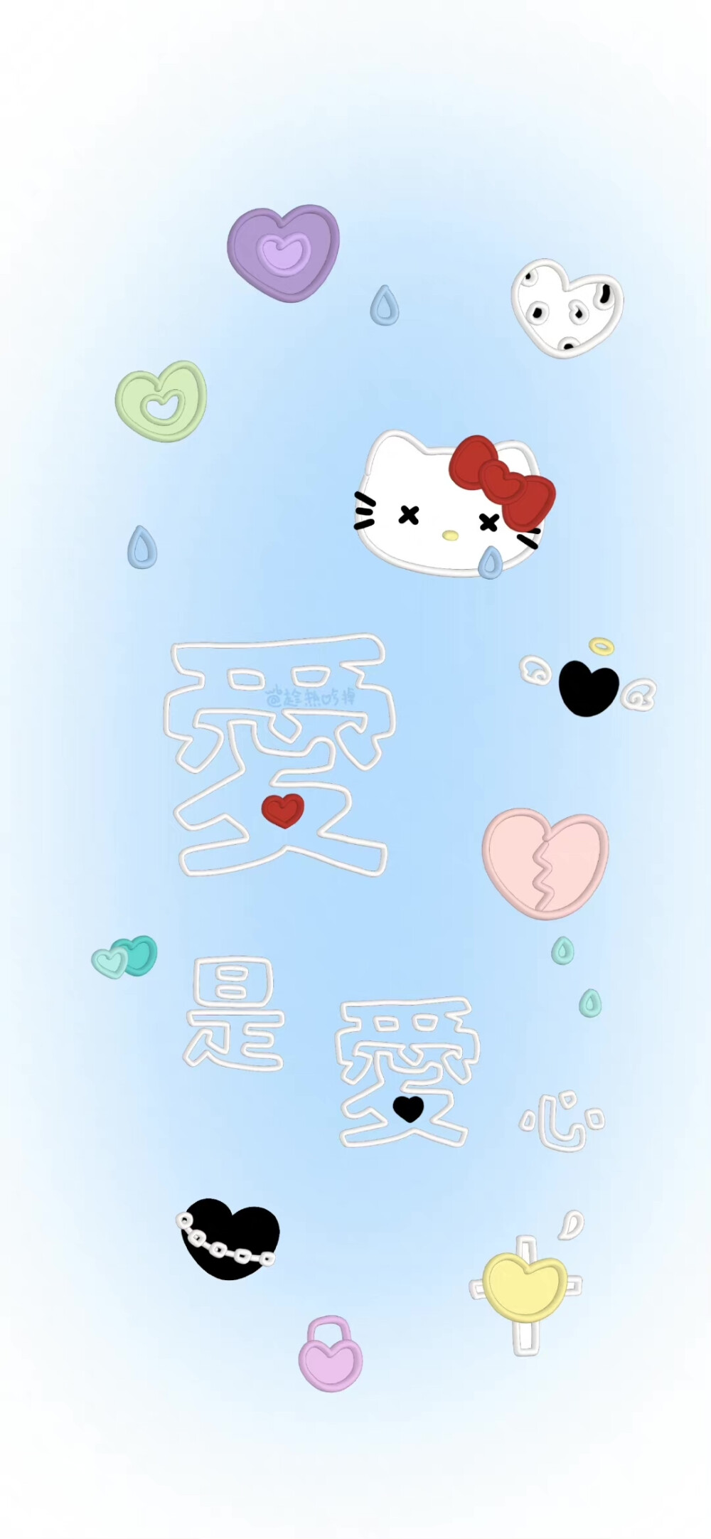 Hello Kitty壁纸 聊天背景 iPad壁纸 电脑壁纸