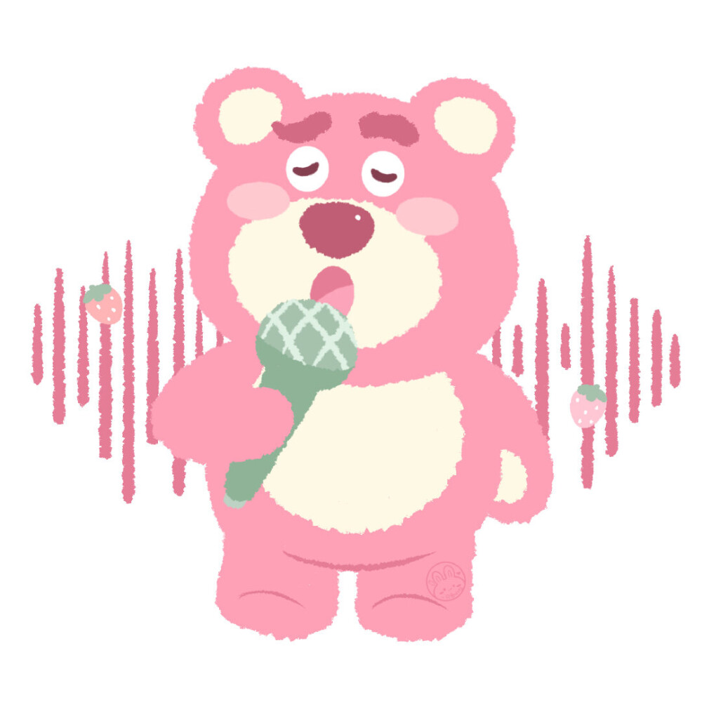 草莓熊emoji图片