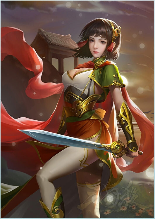 三国杀女武将皮肤1