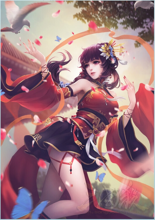 三国杀女武将皮肤2