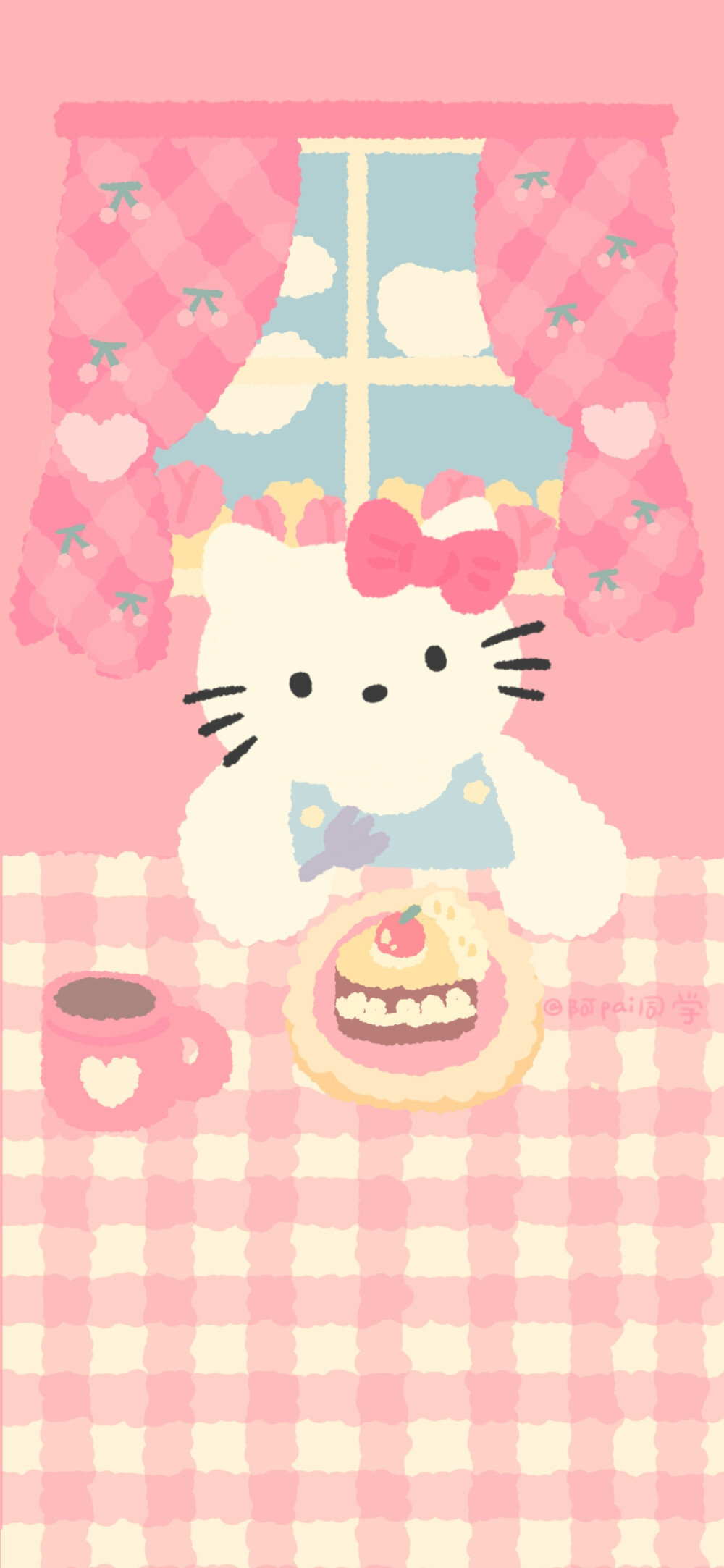 凯蒂猫粉色主题壁纸
手绘师‣阿Pai同學
#hellokitty##少女心##可爱壁纸##卡通壁纸# ​