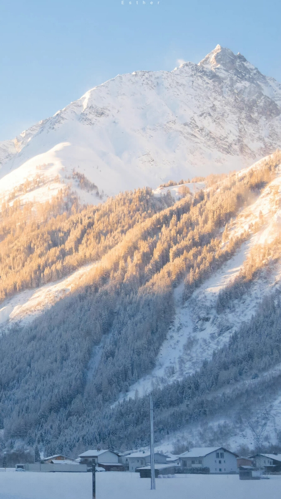 阿尔卑斯山
摄影:@星星_Esther_