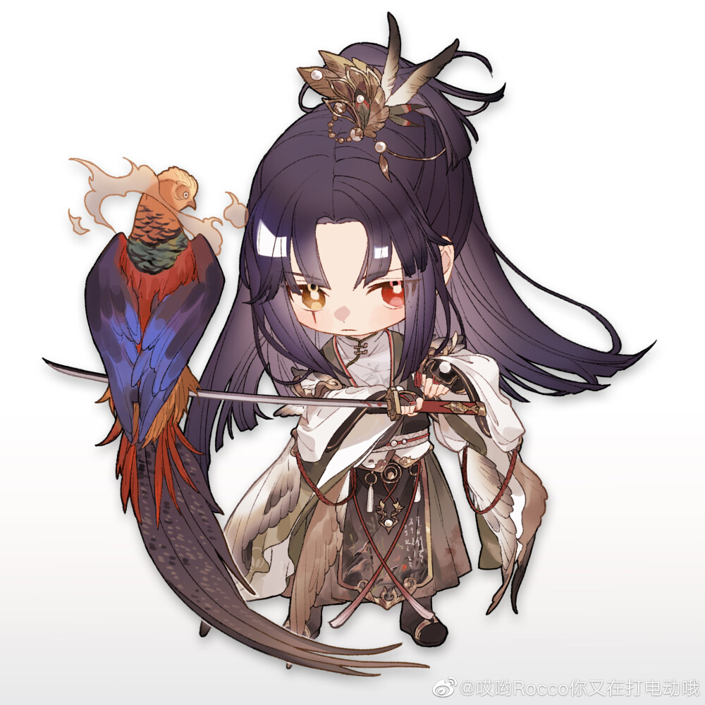 阴阳师Q版手绘
画师：weibo@哎哟Rocco你又在打电动哦