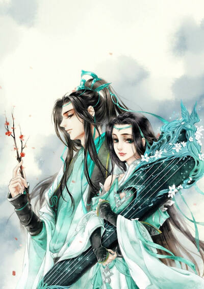 琴爹琴娘壁纸