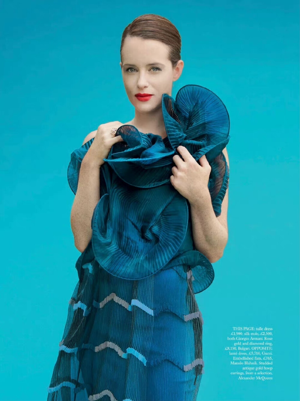 Bazaar UK. Claire Foy
Erik Madigan Heck的强烈摄影风格 ​​​