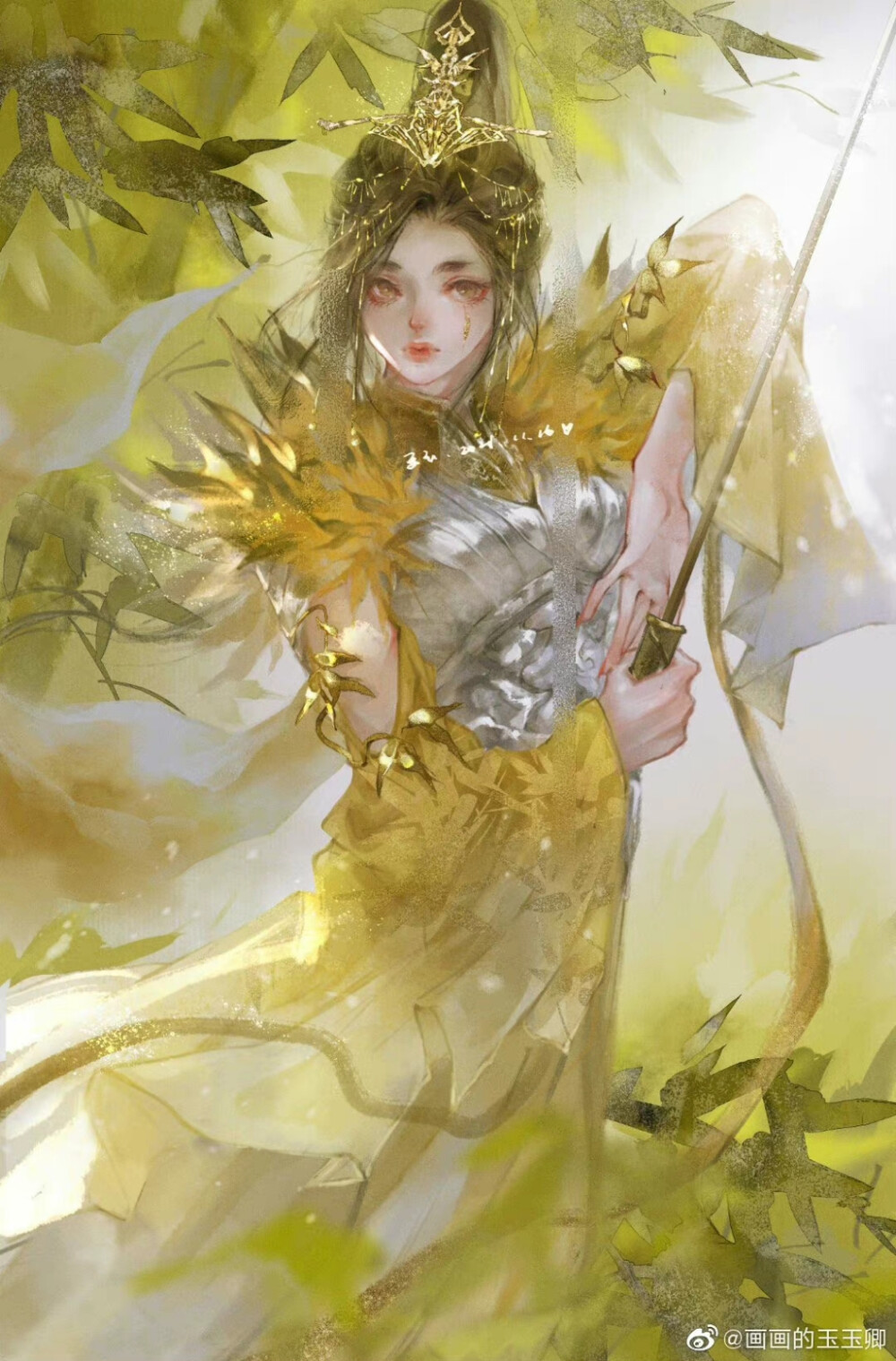 画师@画画的玉玉卿
P1-9分别是-小青柑，白牡丹，冻顶乌龙，信阳毛尖，祁门红茶，君山银针，六(lu)安瓜片，黄山毛峰，正山小种。