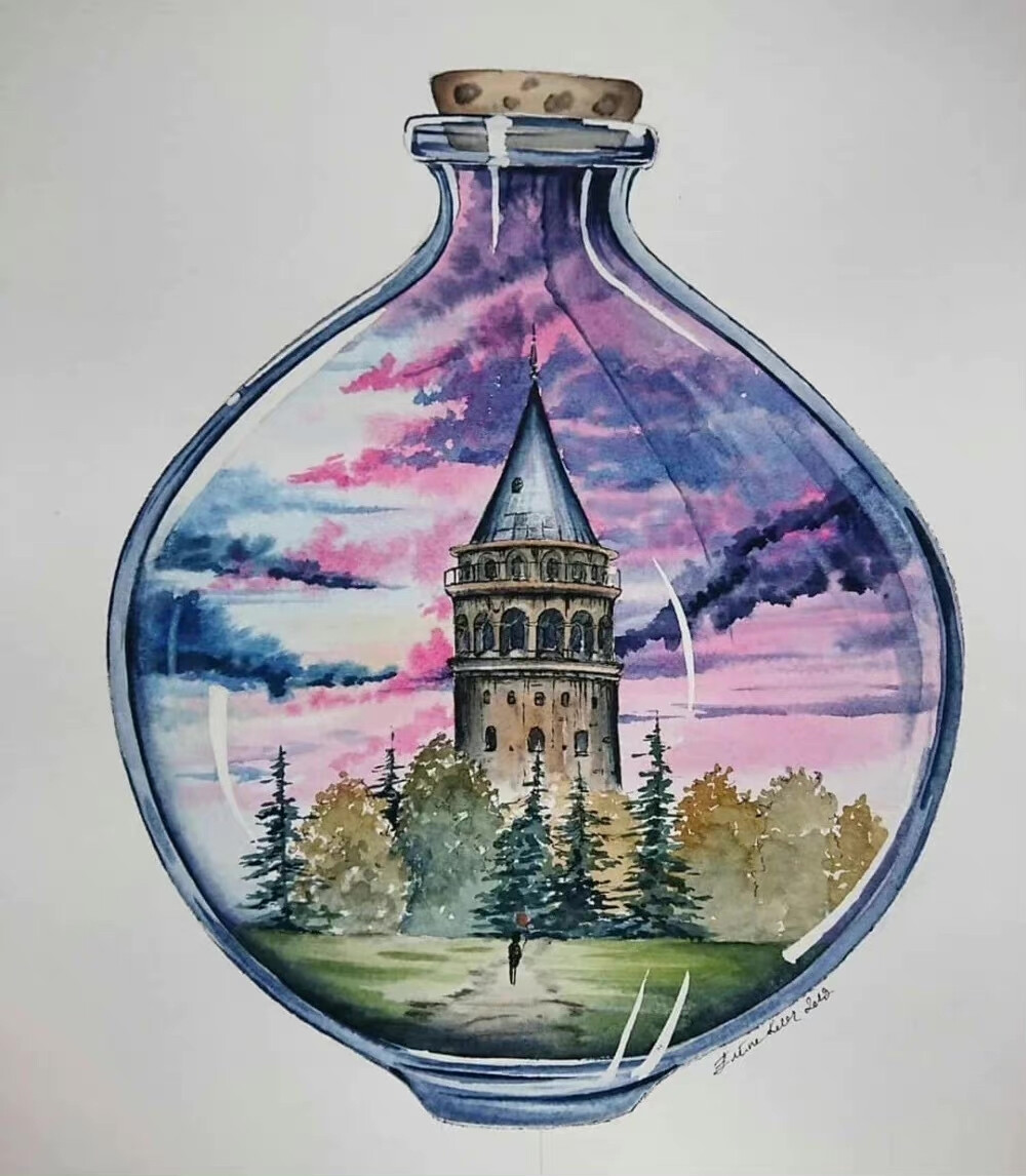 瓶子里的微观世界