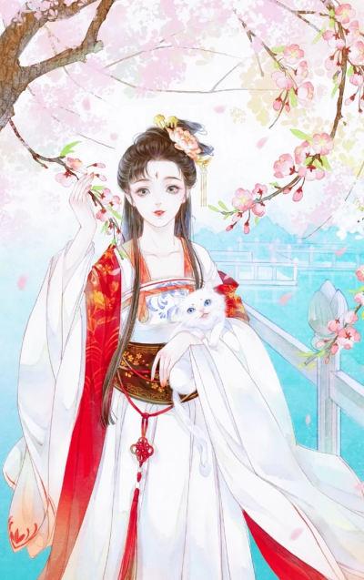 晓妆初过，沈檀轻注些儿个。向人微露丁香颗，一曲清歌，暂引樱桃破。
罗袖裛残殷色可，杯深旋被香醪涴。绣床斜凭娇无那，烂嚼红茸，笑向檀郎唾