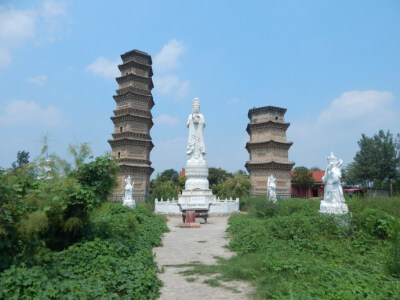 豫 中牟 寿圣寺双塔