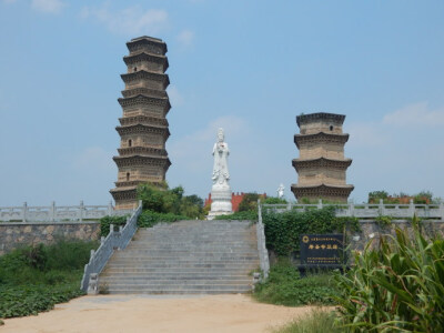 豫 中牟 寿圣寺双塔